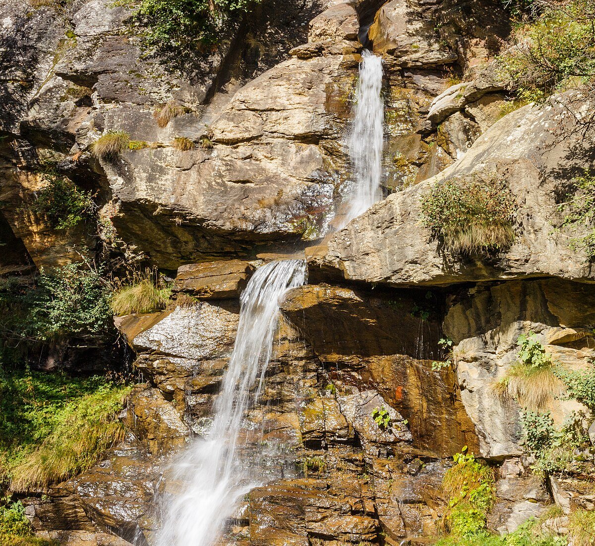 Rio Vioz waterfall