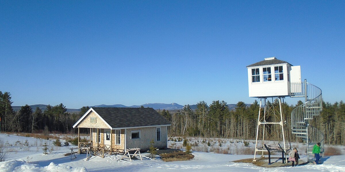 Big Moose Mountain Lookout Tower