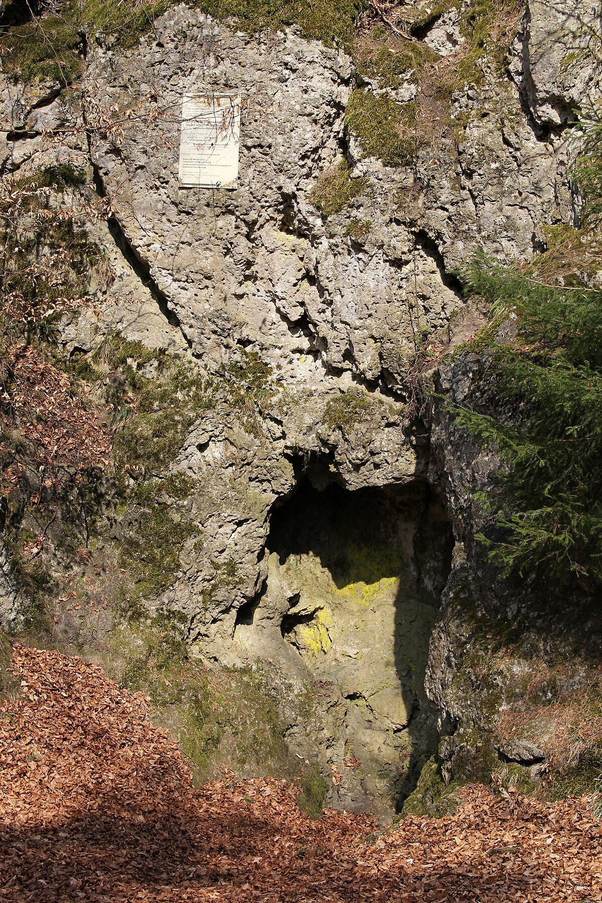 Bismarckgrotte bei Rinnenbrunn