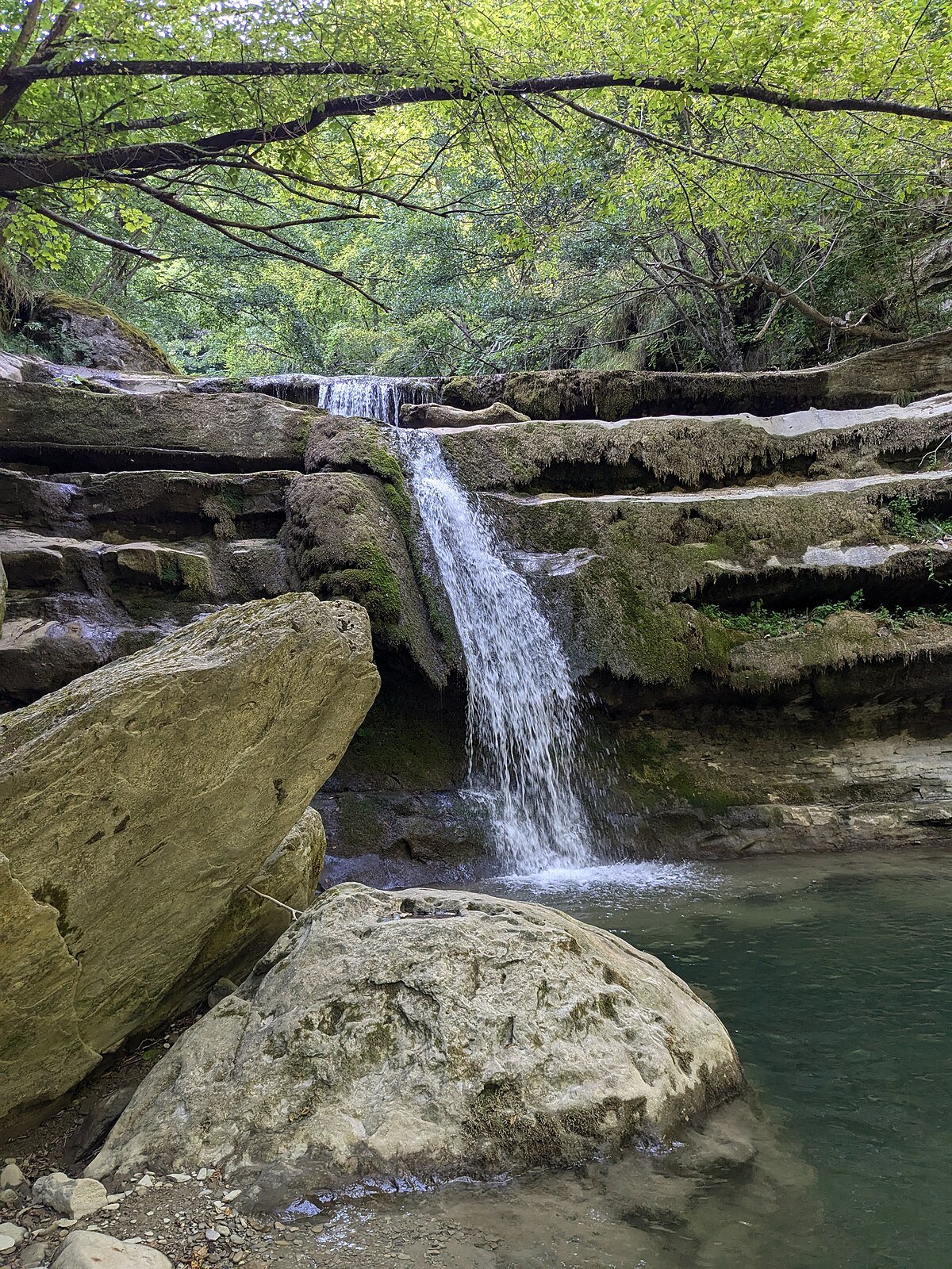 Lavane waterfall