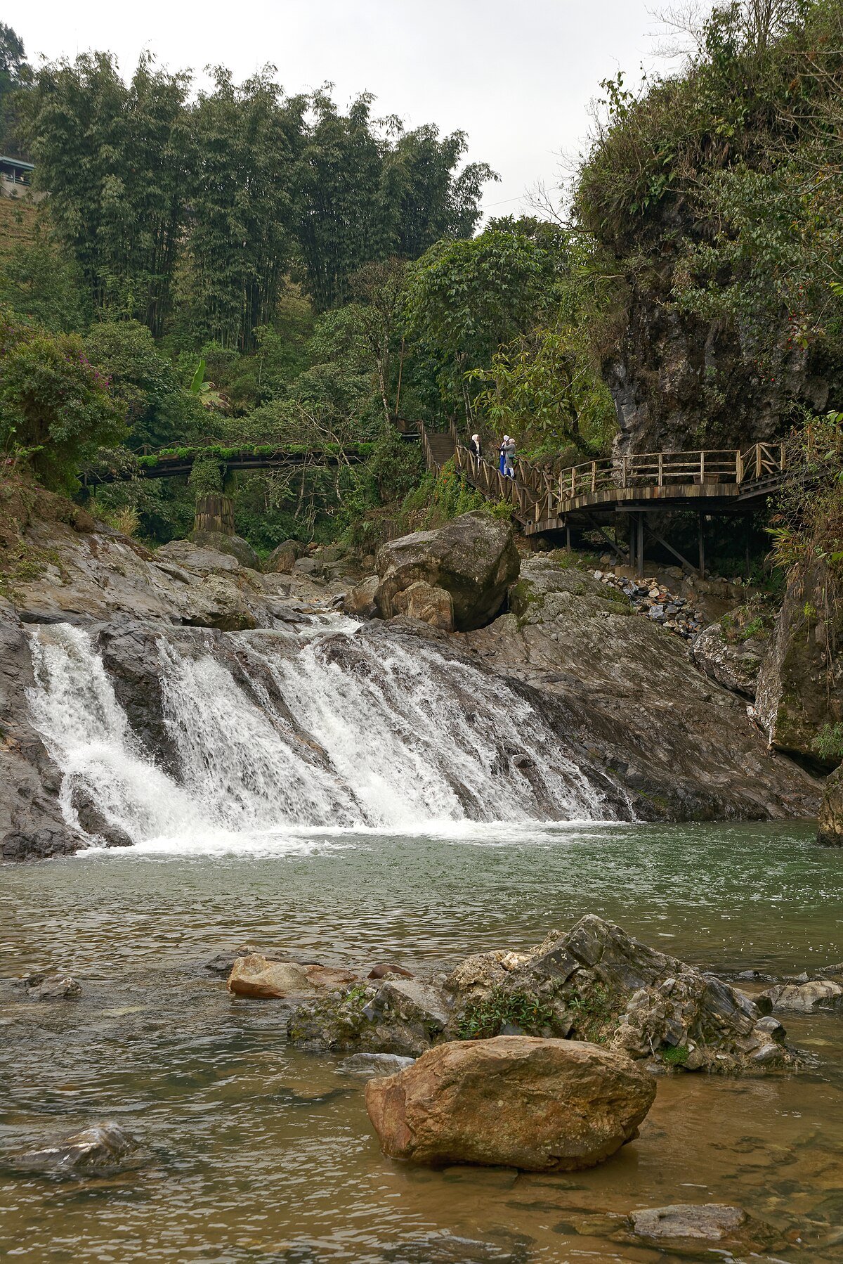 Cát Cát waterfall