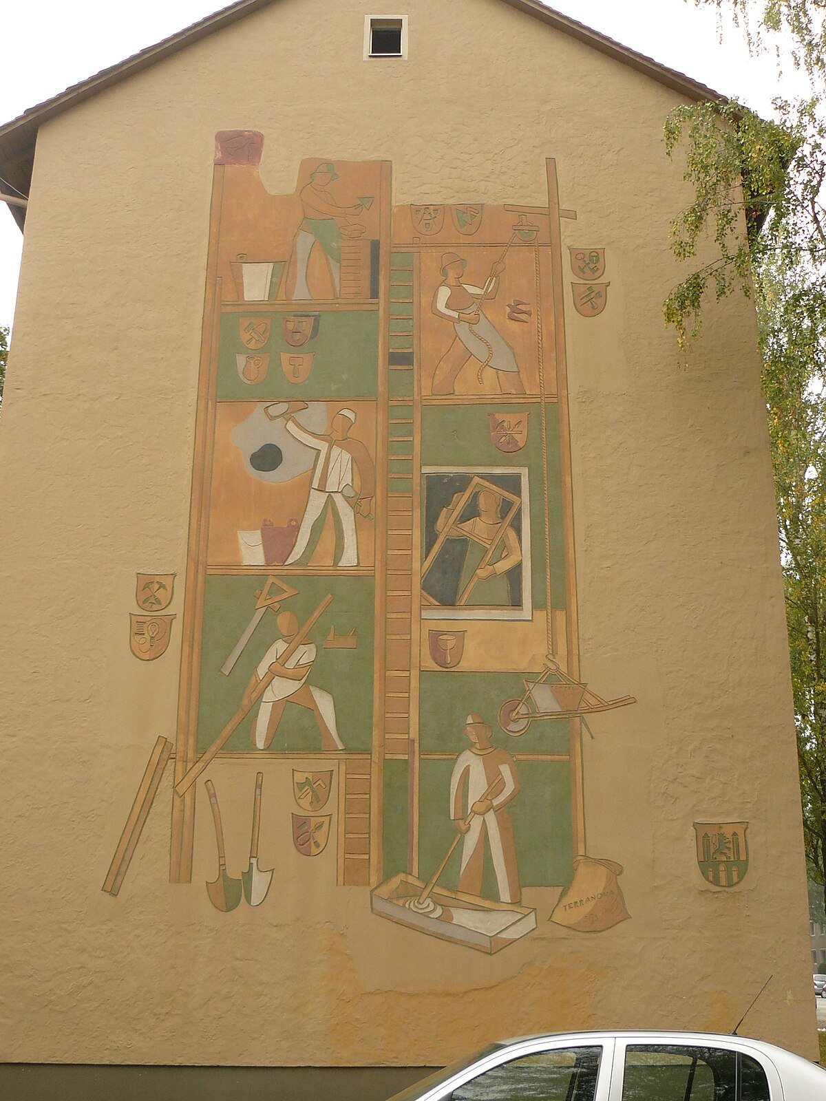 Aussichtsterrasse Hartmannstraße 121 in Erlangen