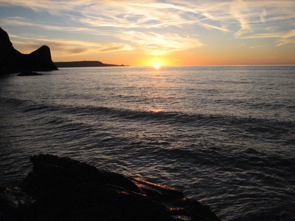 Llangrannog Beach