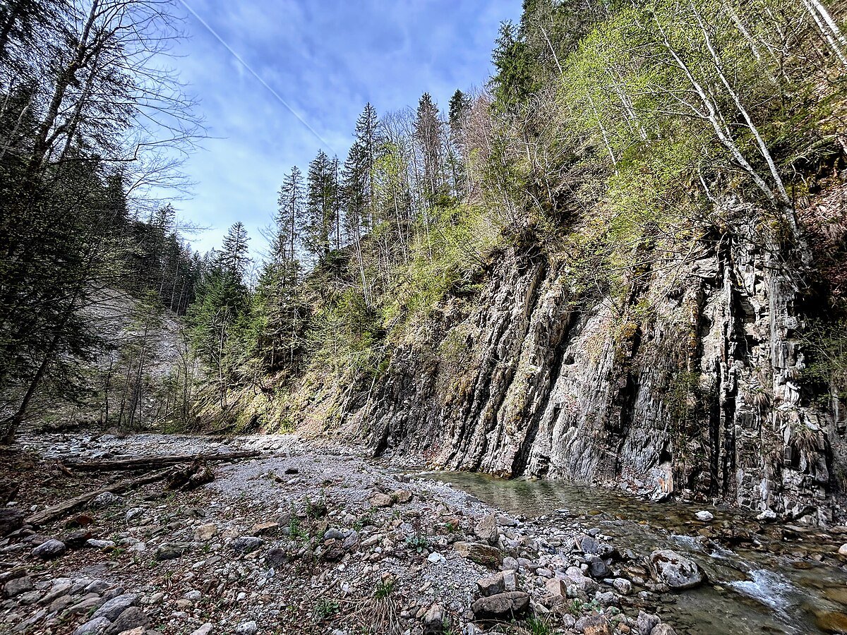 Lainbachwasserfälle der Schmiedlaine