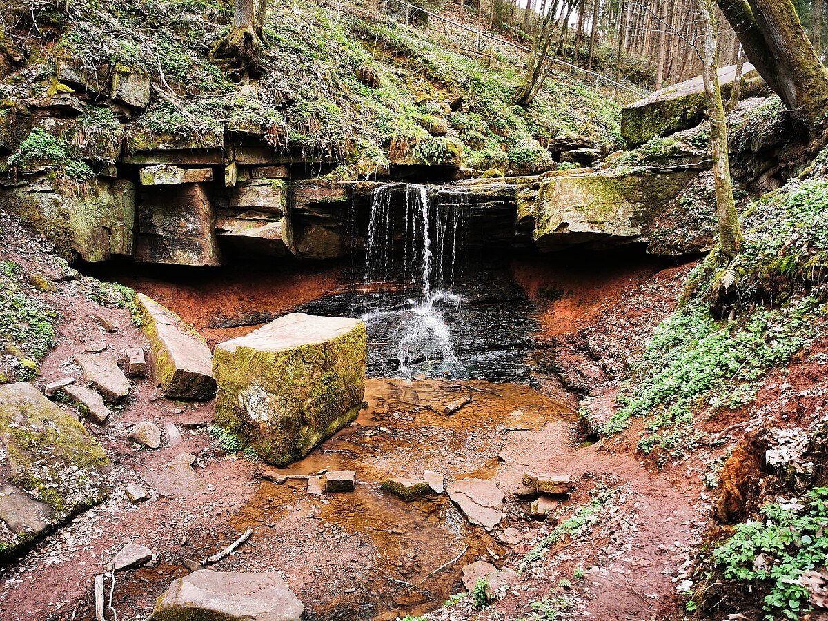 Tretstein waterfall