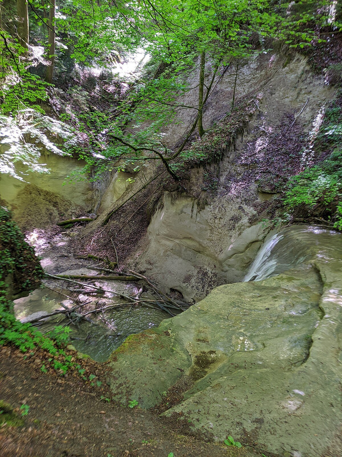 Wasserfall des Buttenmühlebaches