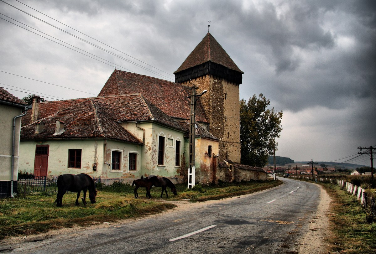Lutheran church in Movile, Sibiu