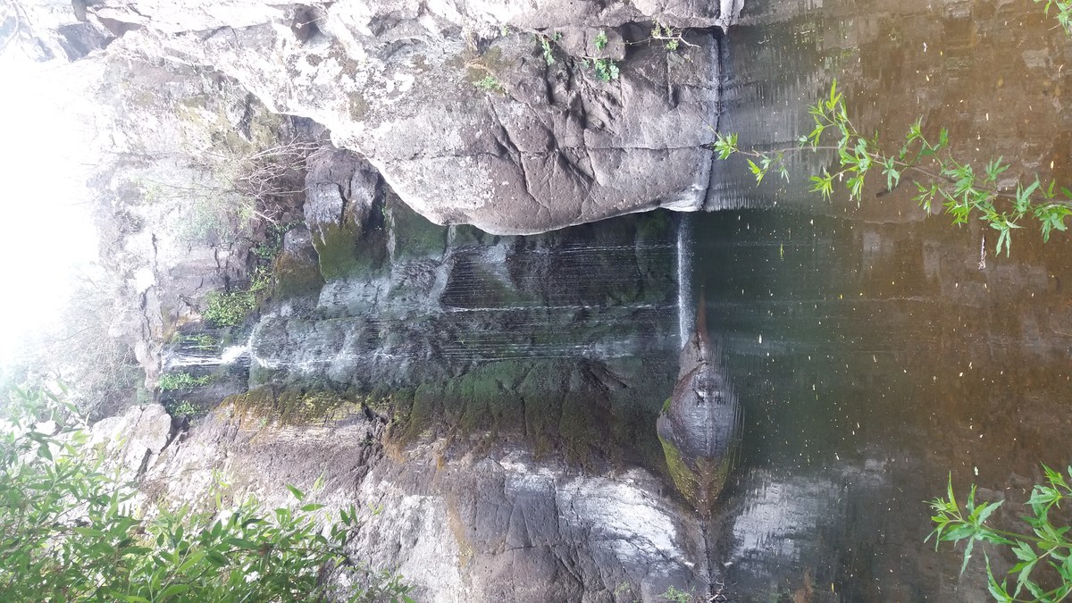 Man Katsa waterfall