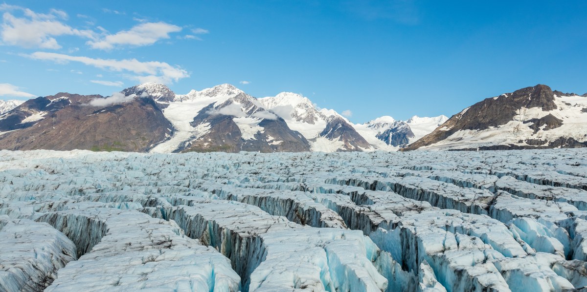 Crevasse Valley Glacier