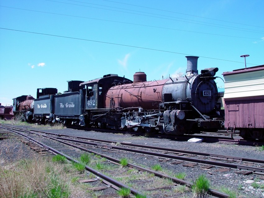 Chama yard and coaling tower (Cumbres & Toltec Scenic Railroad)