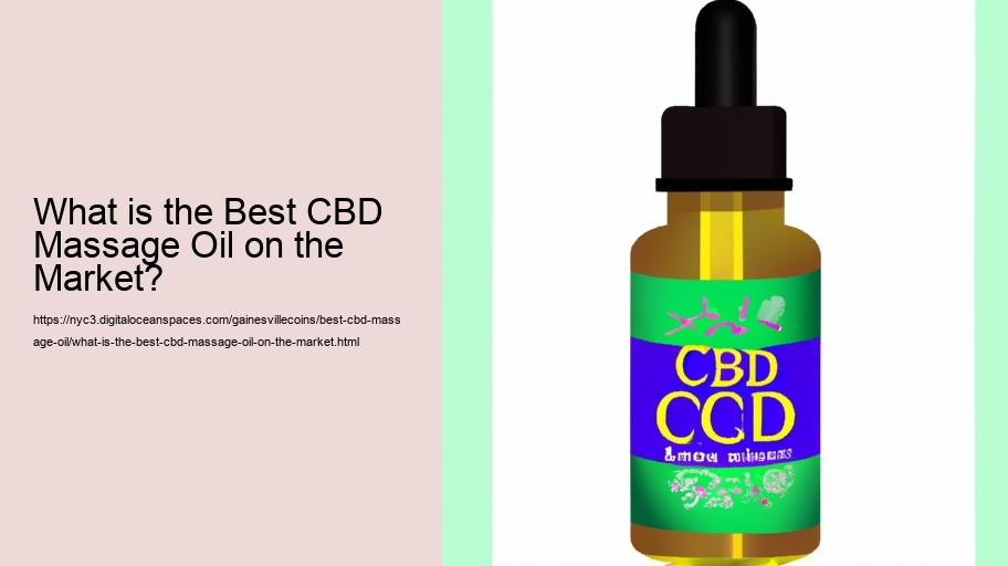 What is the Best CBD Massage Oil on the Market?