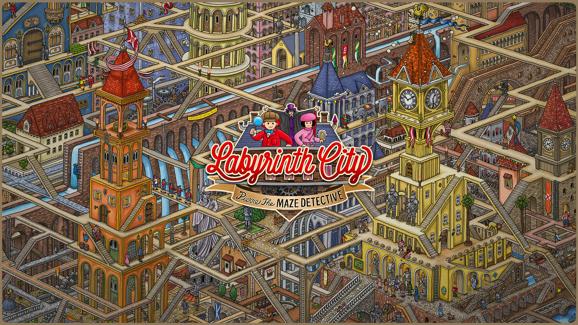 迷宫大侦探 Labyrinth City: Pierre the Maze Detective