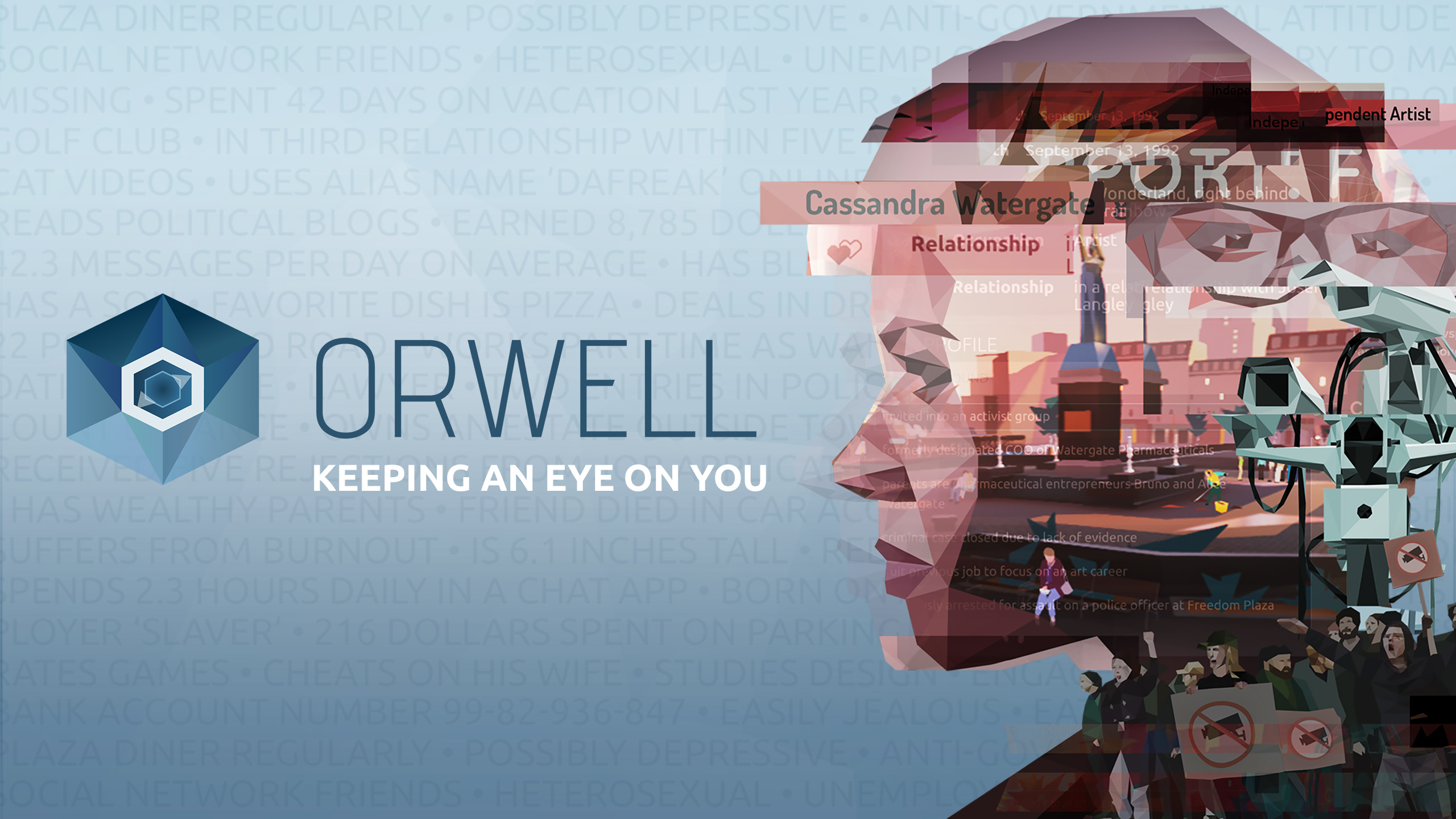 奥威尔：无所遁形 Orwell: Keeping an Eye On You
