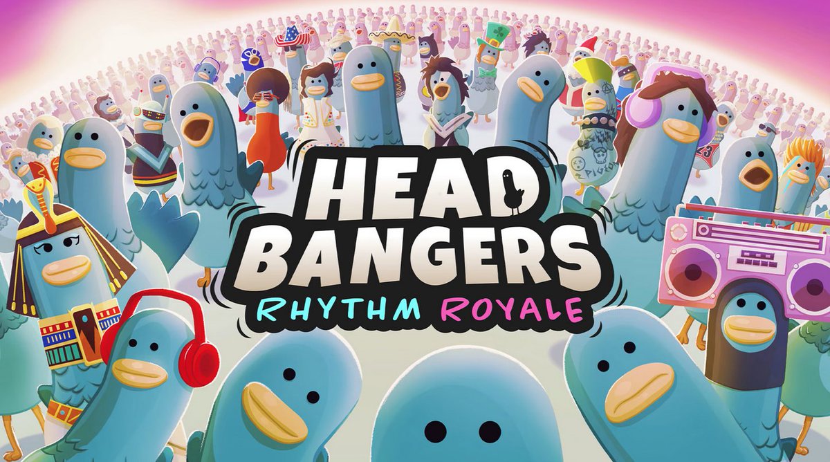 摇头鸽：节奏大逃杀 Headbangers: Rhythm Royale