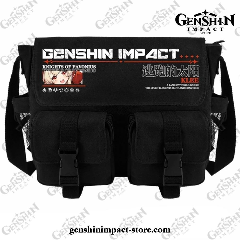 New-style-genshin-impact-shoulder-bag Soft Travel Casual Backpack For Students,durable Cloth-nylon Load Bag,high Capacity Waterproof