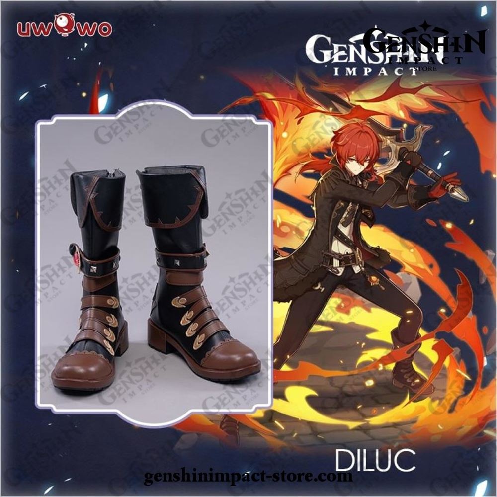 New-genshin-impact-diluc-shoes-cosplay