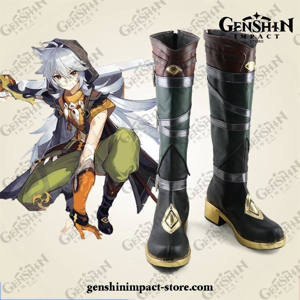 Genshin-impact-razor-cosplay-shoes