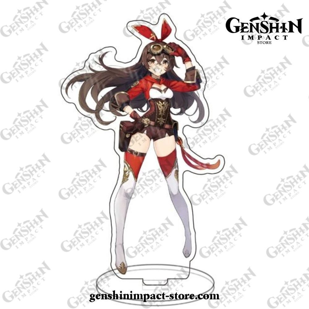 Amber Genshin Impact Double-side Acrylic Stand Figure Model Genshin Impact Figure Official