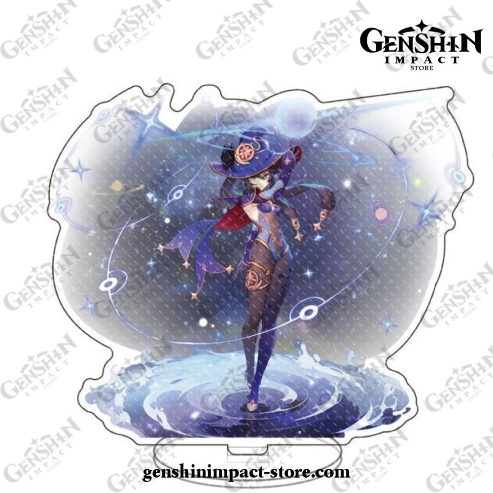 New 2021 Lisa Genshin Impact Double-side Acrylic Stand Figure Model Genshin Figure