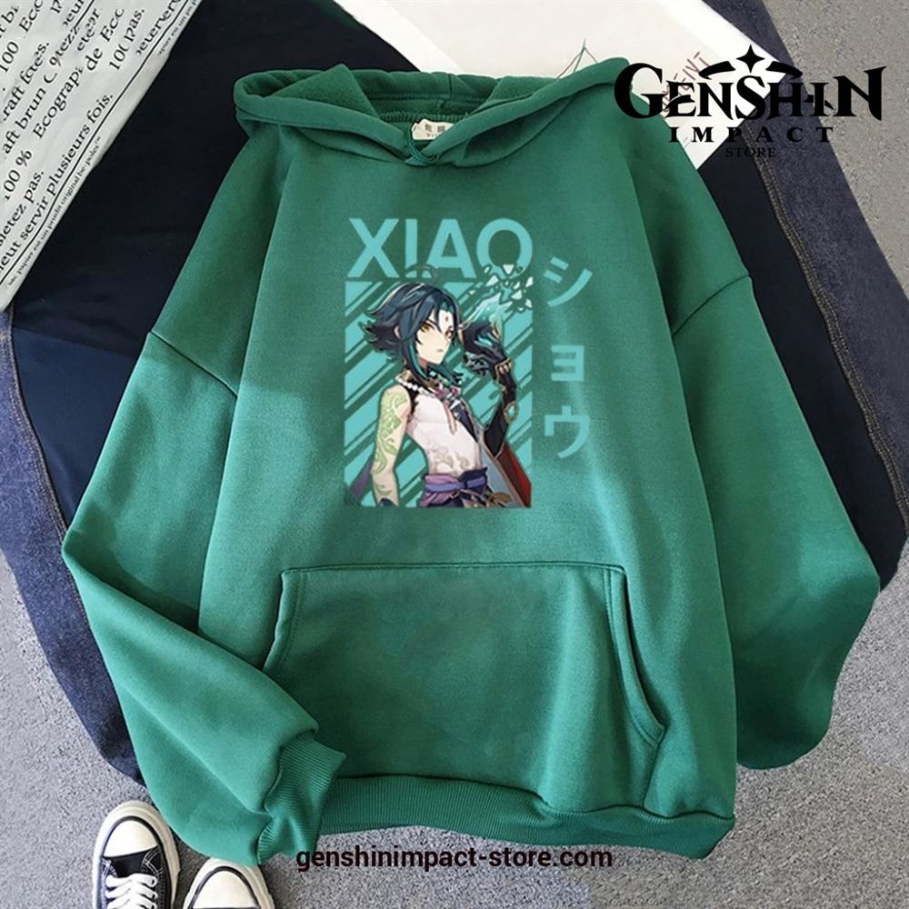 Genshin-impact-xiao-hoodies Full Size To 5xl