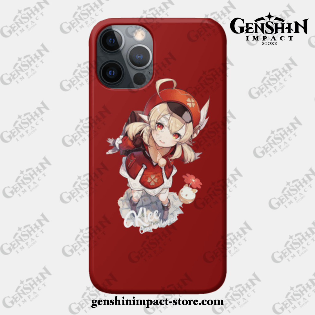Genshin Impact – Klee 3 Phone Case For Iphone 11 12 13 14 Pro Xs Max