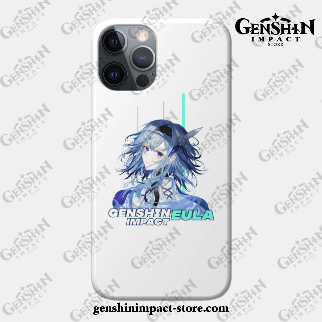 Genshin Impact – Eula Phone Case For Iphone 11 12 13 14 Pro Xs Max