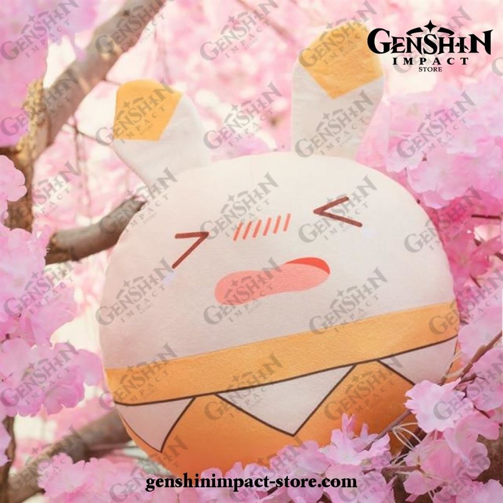 Genshin Impact Bouncing Bomb Cute Plush Dolls, Cute Soft Plush Doll Stuffed Toy Cosplay Pillow Props Dolls Birthday Gifts