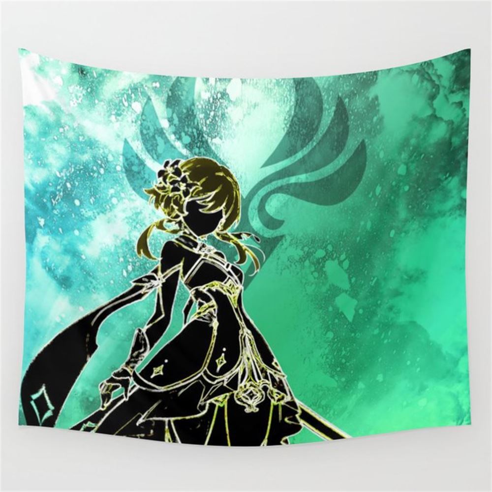 Soul Of Sweet Rain Impact Wall Tapestry. 100% Polyester
