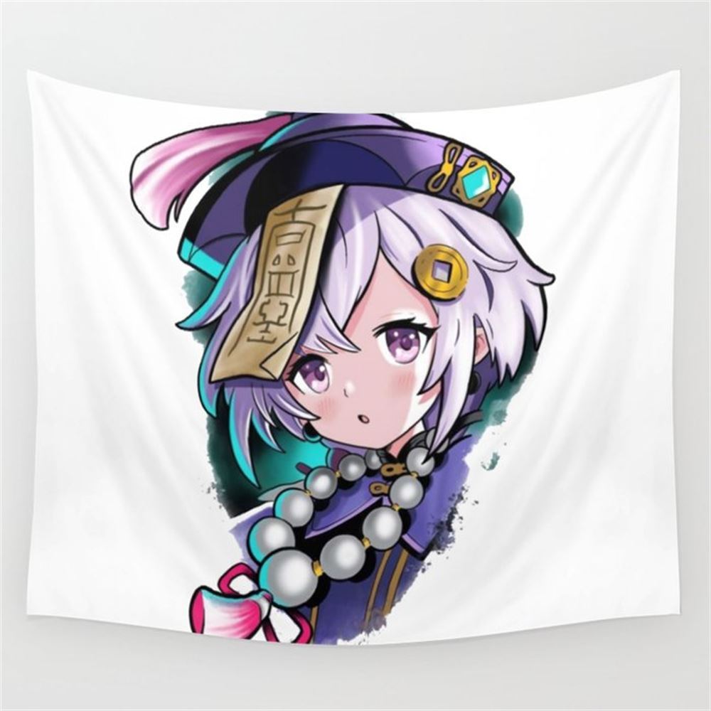 Paimon Impact Wall Tapestry. Wall Tapestry