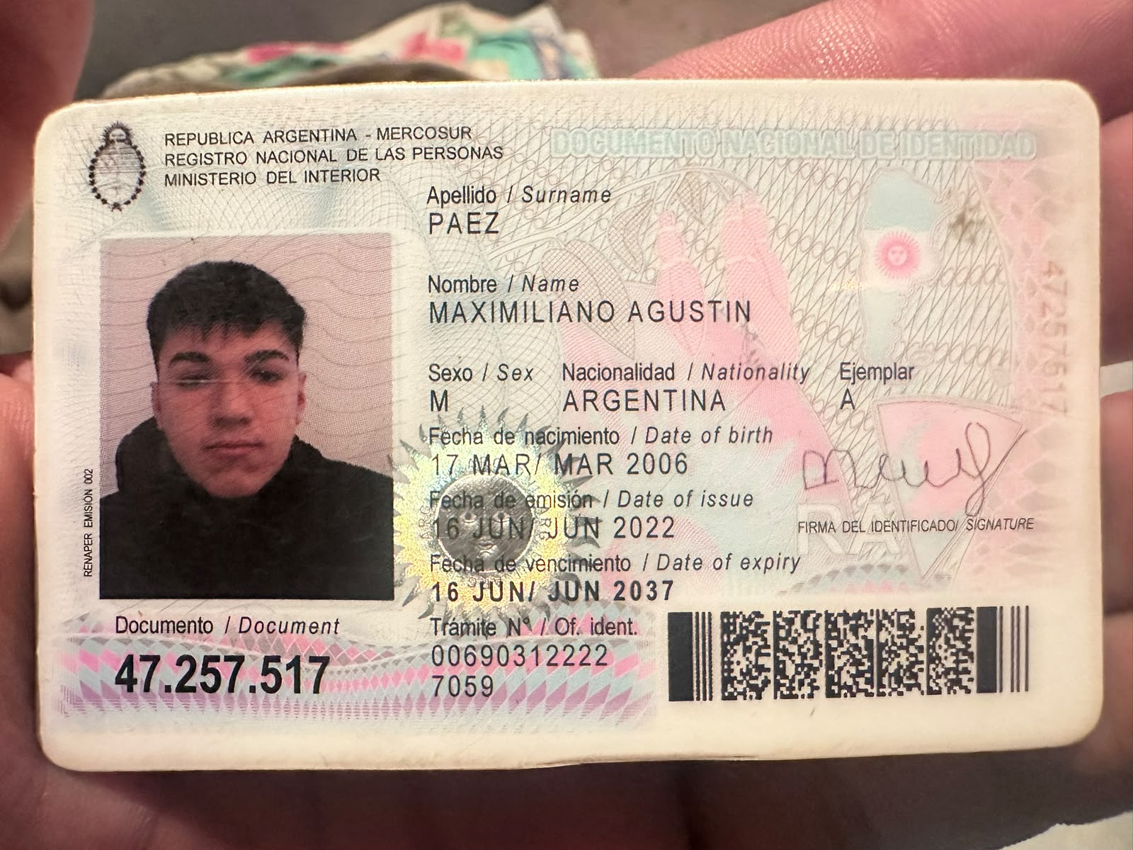 Maximiliano Agustín Paez