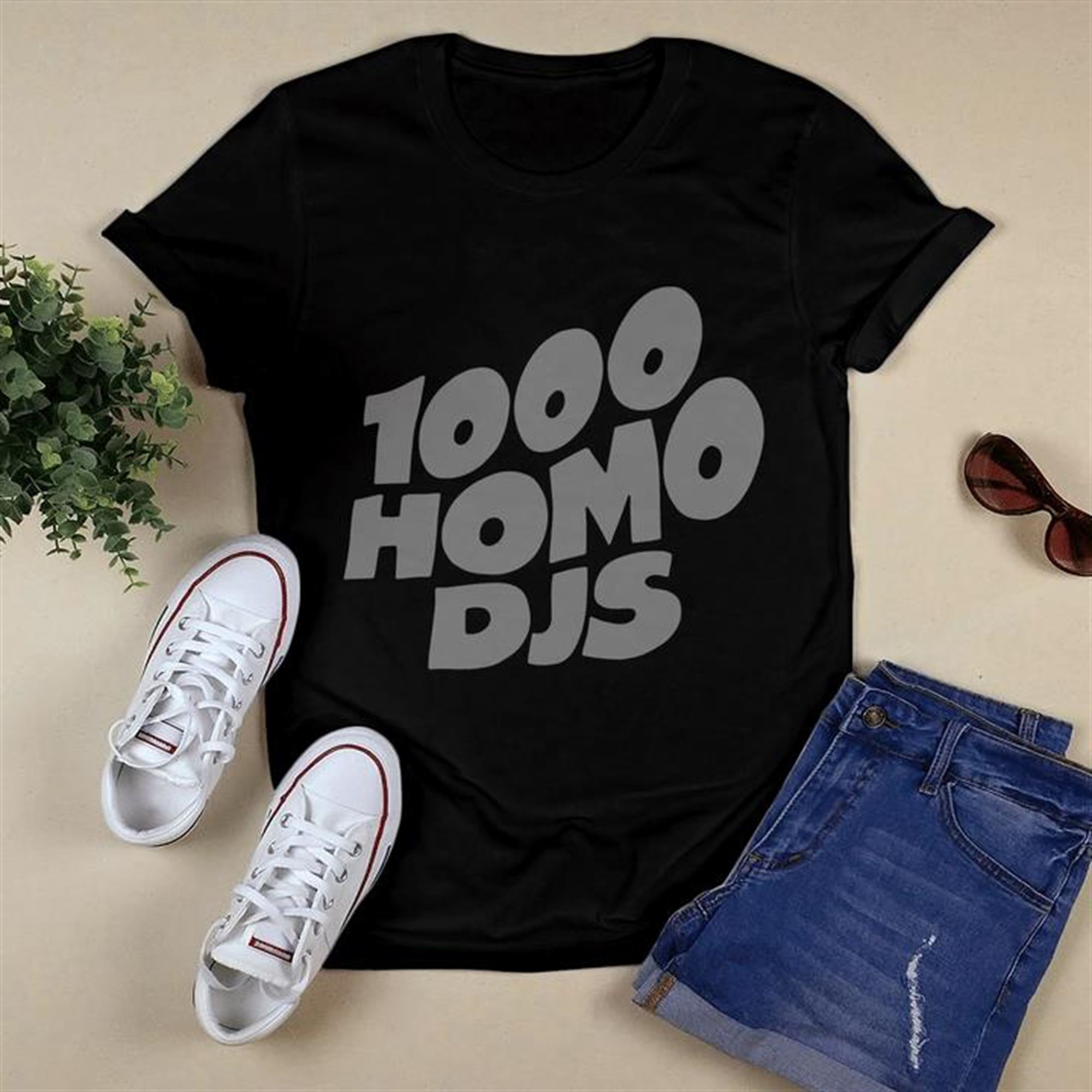 1000 Homo Djs T-shirt Plus Size Up To 5x