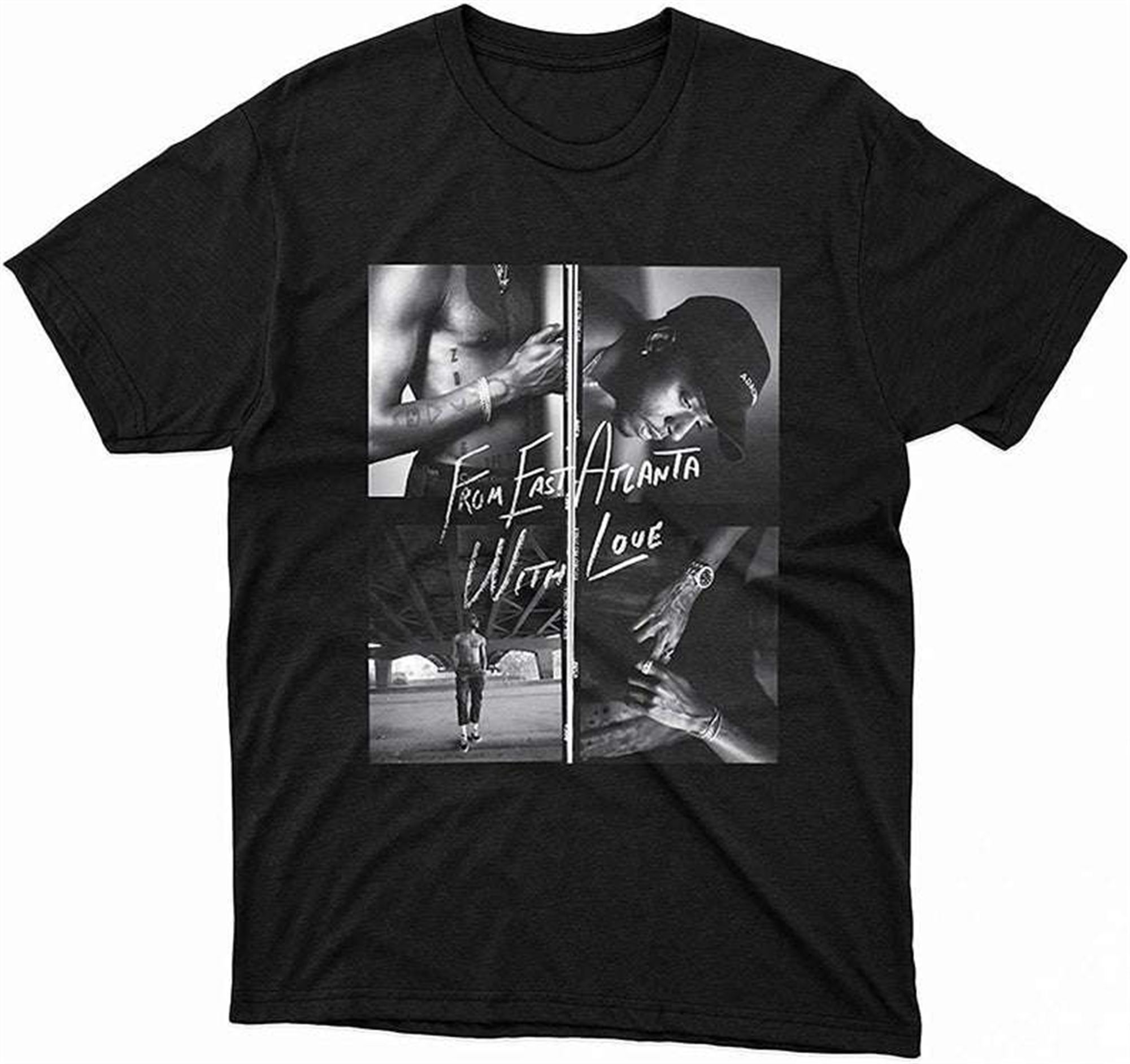 6lack Merch 6lack From Fast Atlanta With Love T-shirt Full Size Up To 5xl
