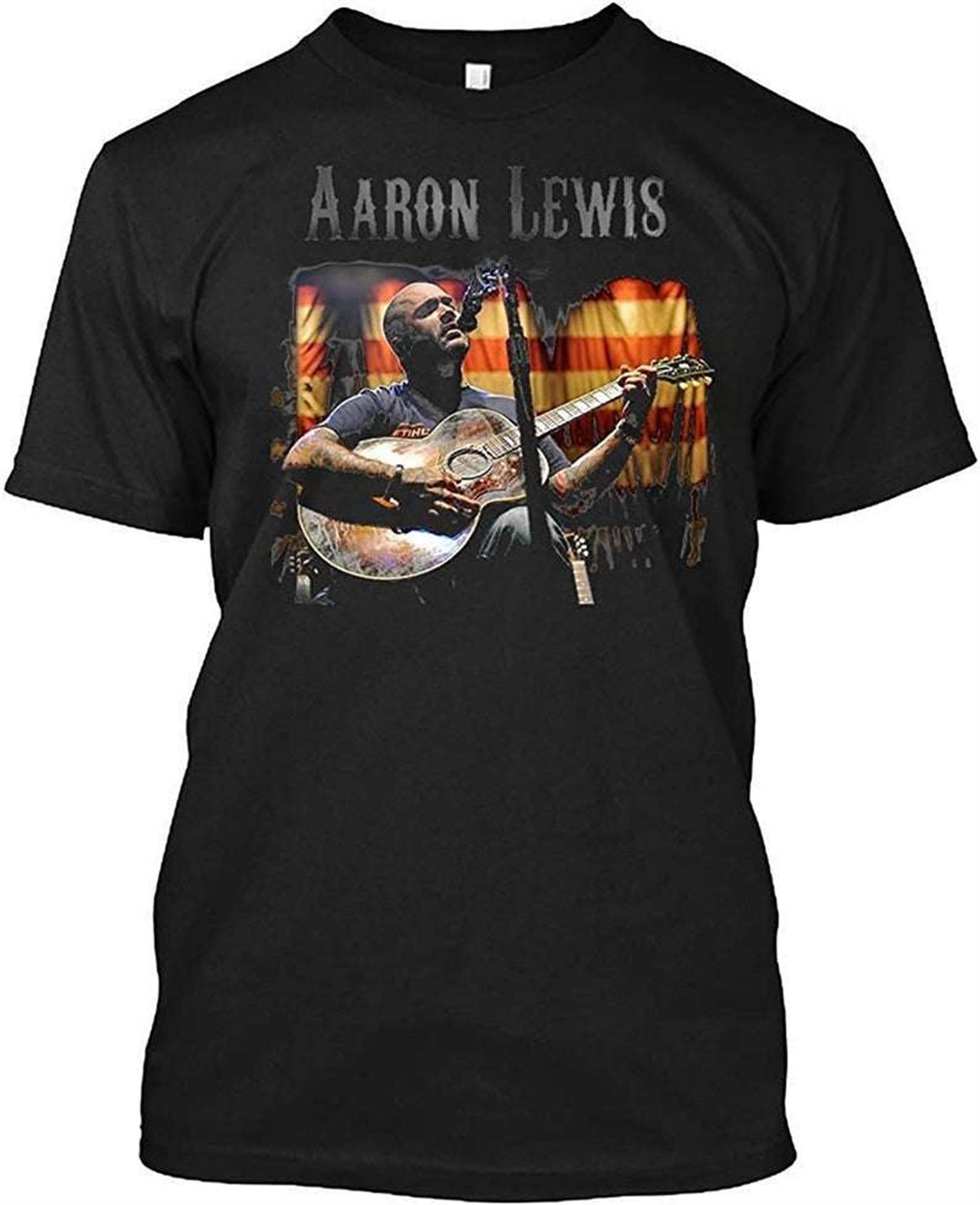 Aaron Lewis Singer T-shirt Full Size Up To 5xl