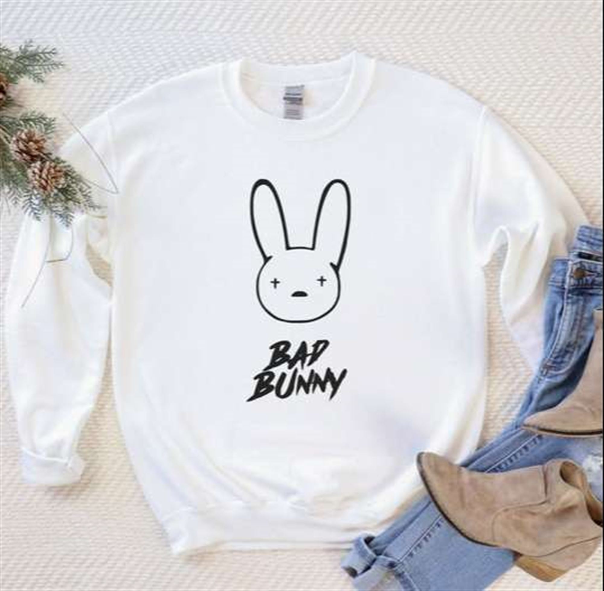 Bad Bunny Sweatshirt T Shirt Plus Size Up To 5x