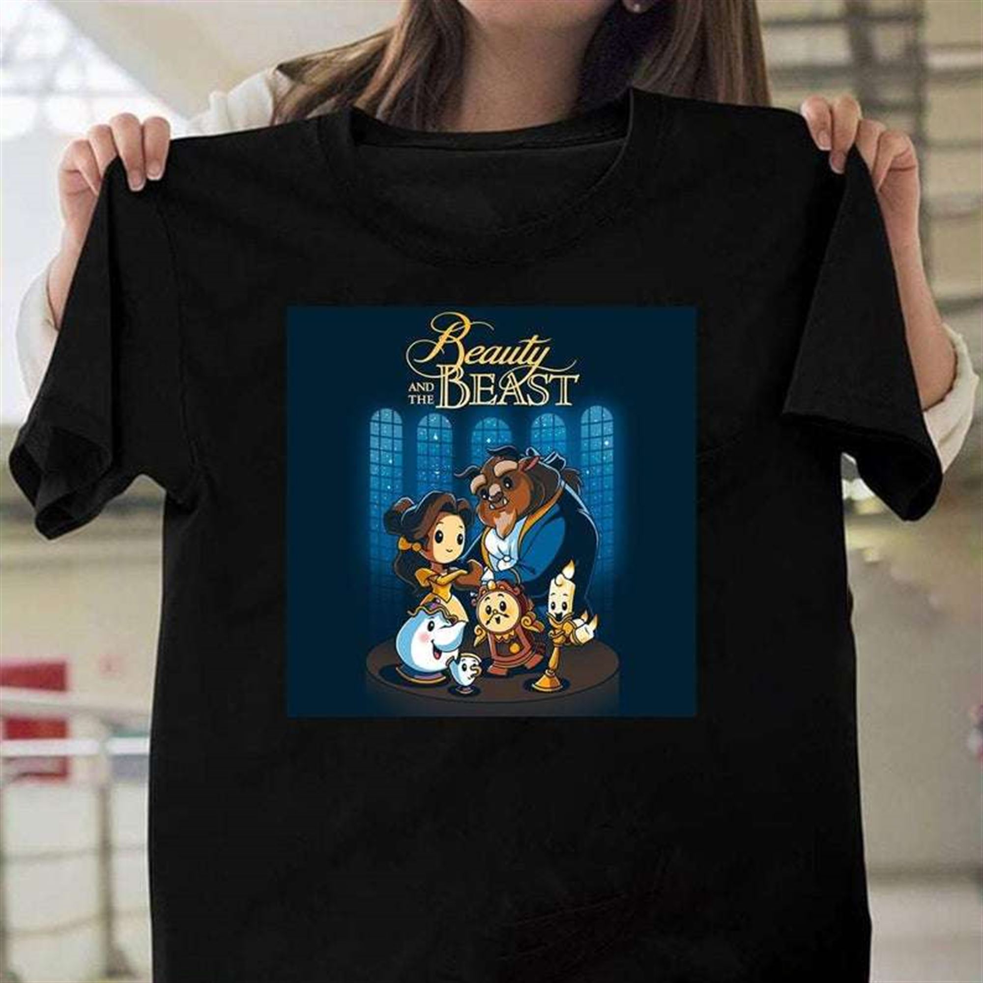 Beauty And The Beast Funny T Shirt Plus Size Up To 5x
