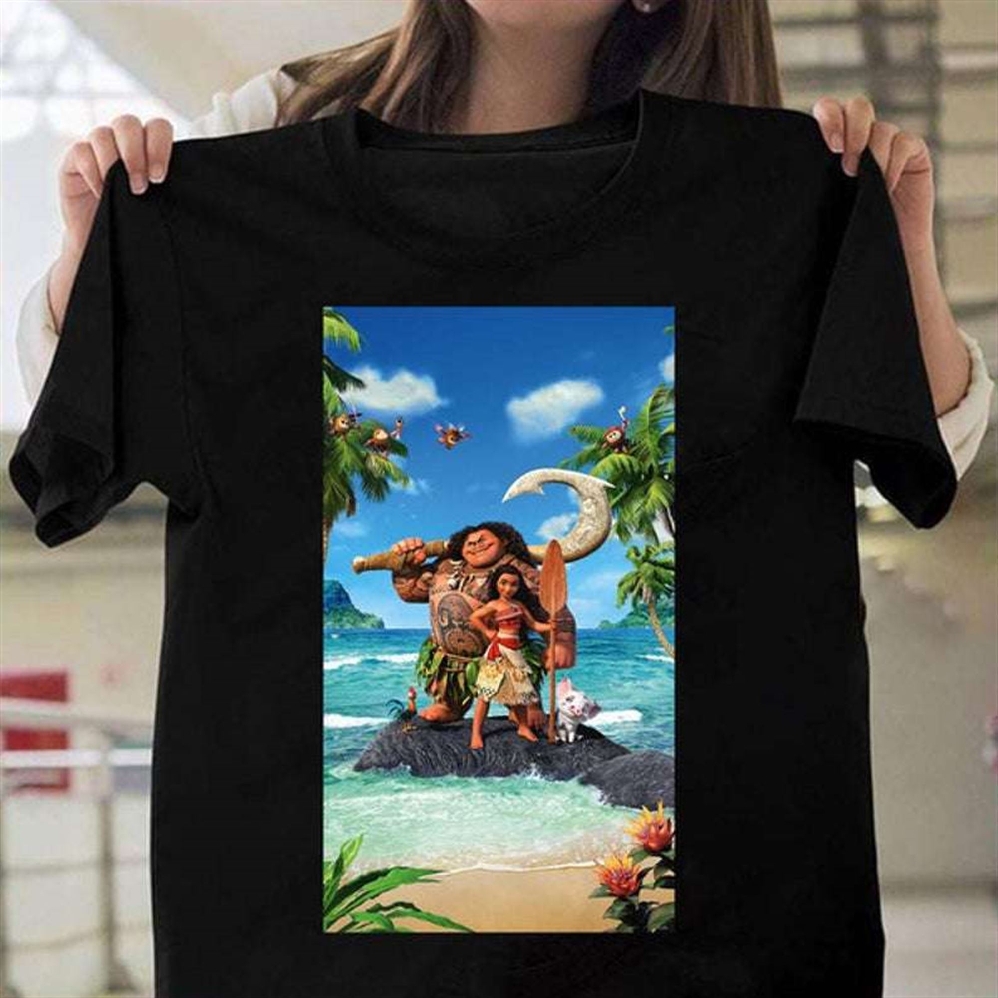 Disney Moana Find Your Own Way T Shirt Size Up To 5xl