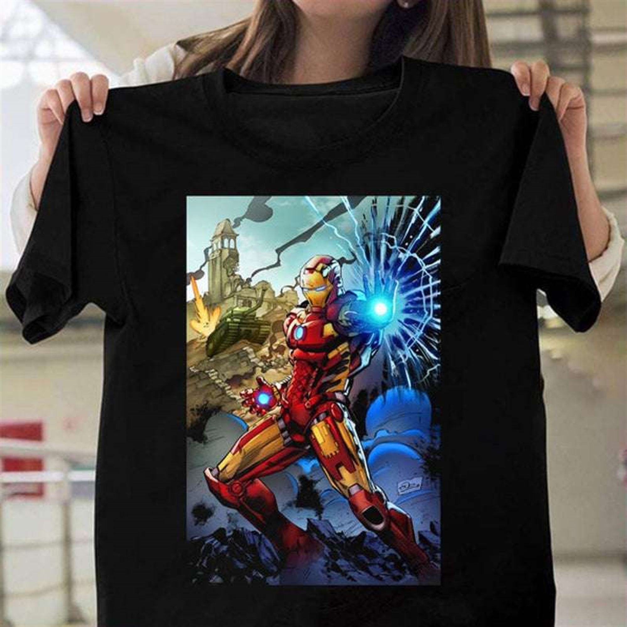 Iron Man Tony Stark T Shirt Full Size Up To 5xl
