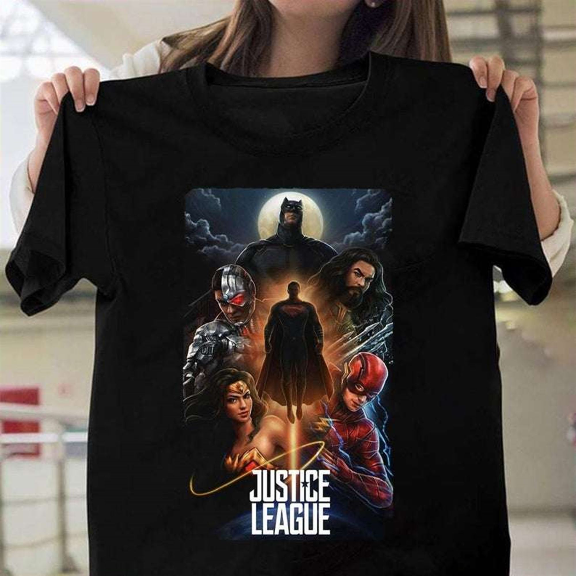 Justice League Dc Comics T Shirt Full Size Up To 5xl