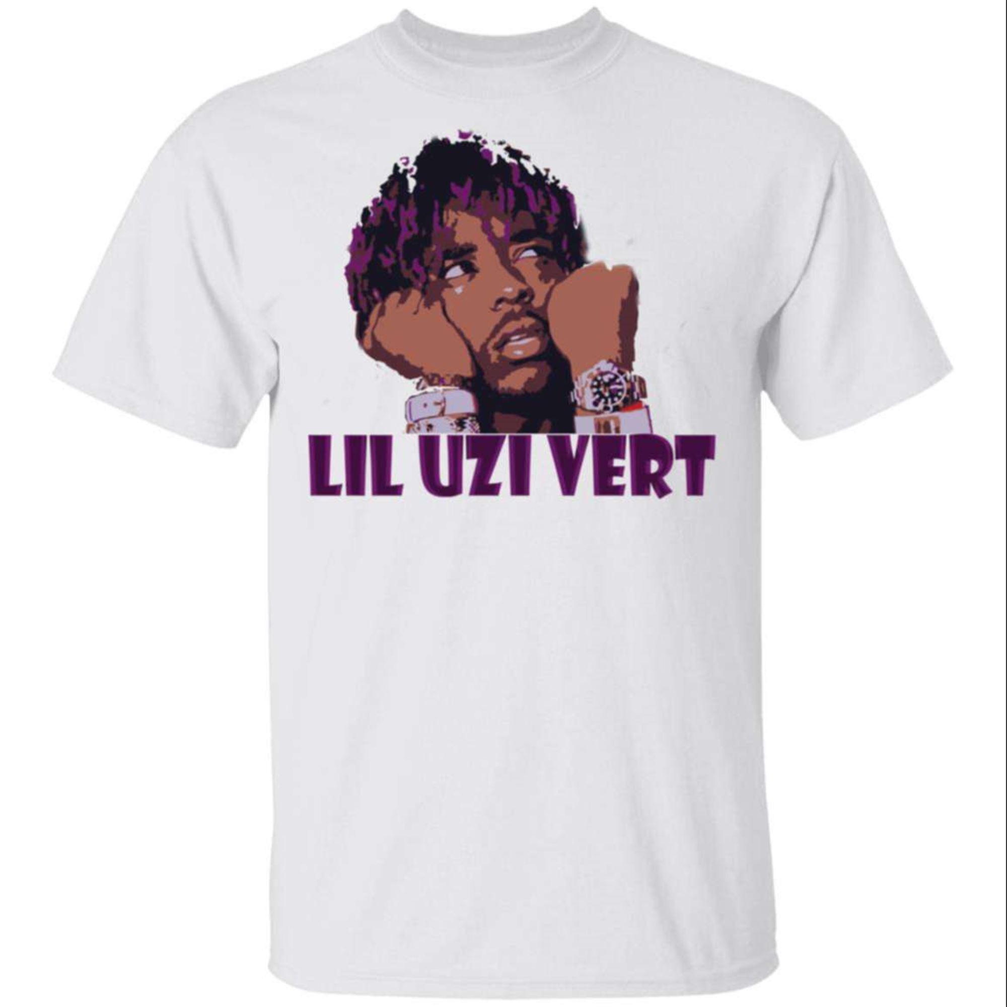Lil Uzi Vert White T-shirt Full Size Up To 5xl