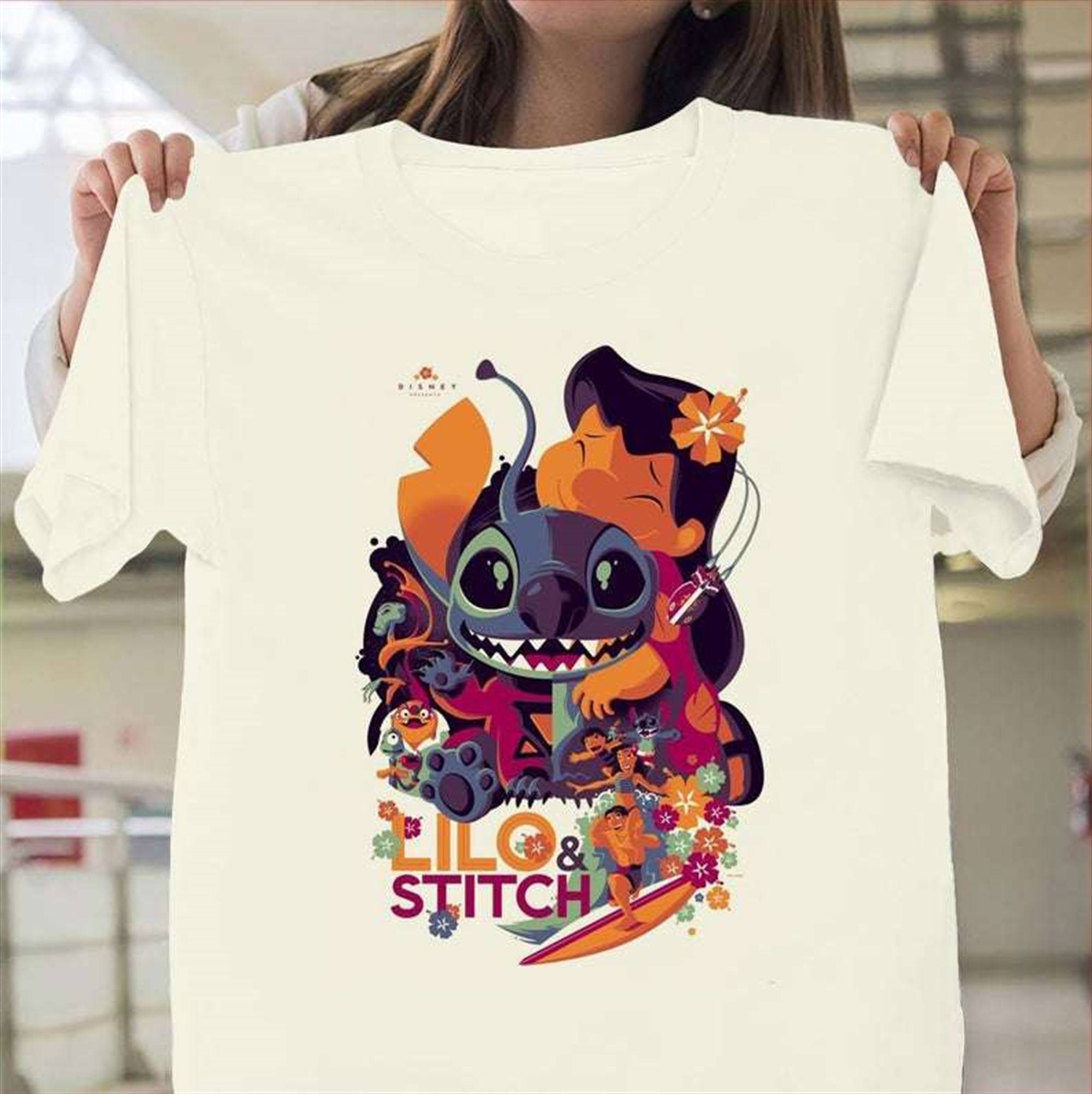 Lilo And Stitch Friends Disney T Shirt Full Size Up To 5xl