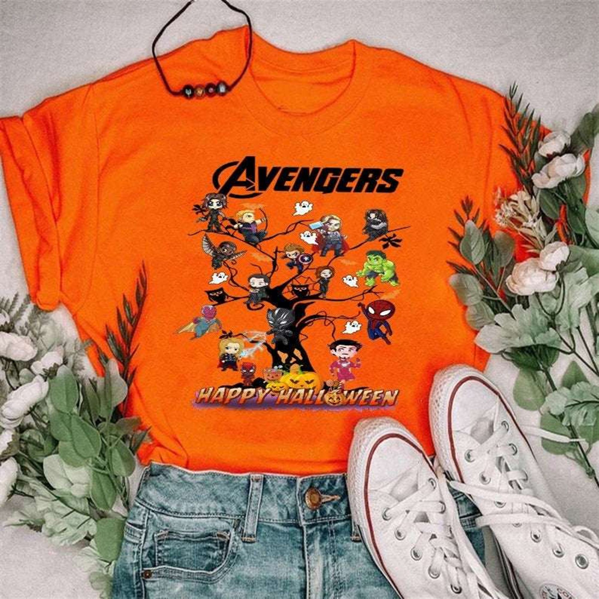 Marvel Characters Superheroes Halloween T-shirt Full Size Up To 5xl