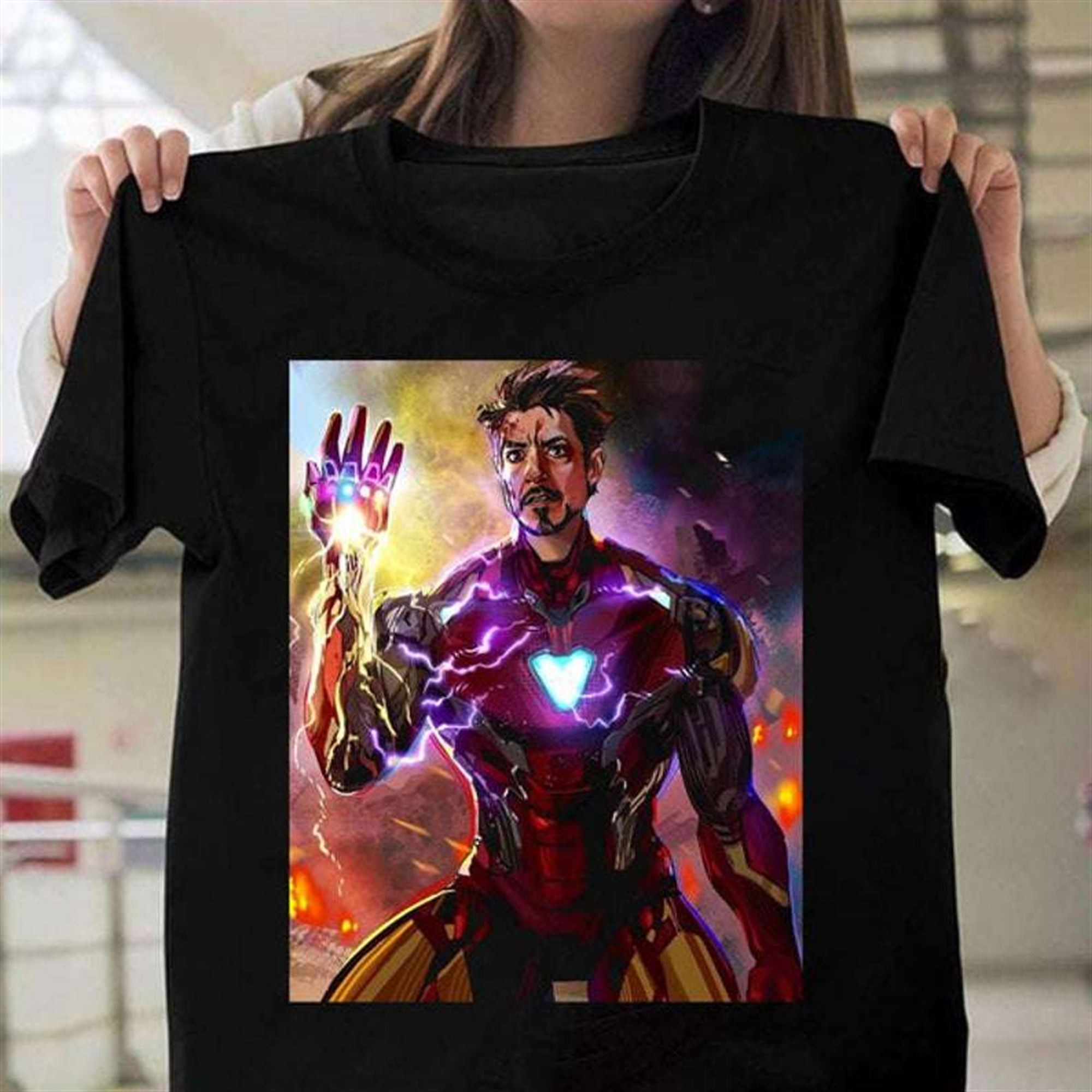Marvel Iron Man Classic Unisex T Shirt Plus Size Up To 5x