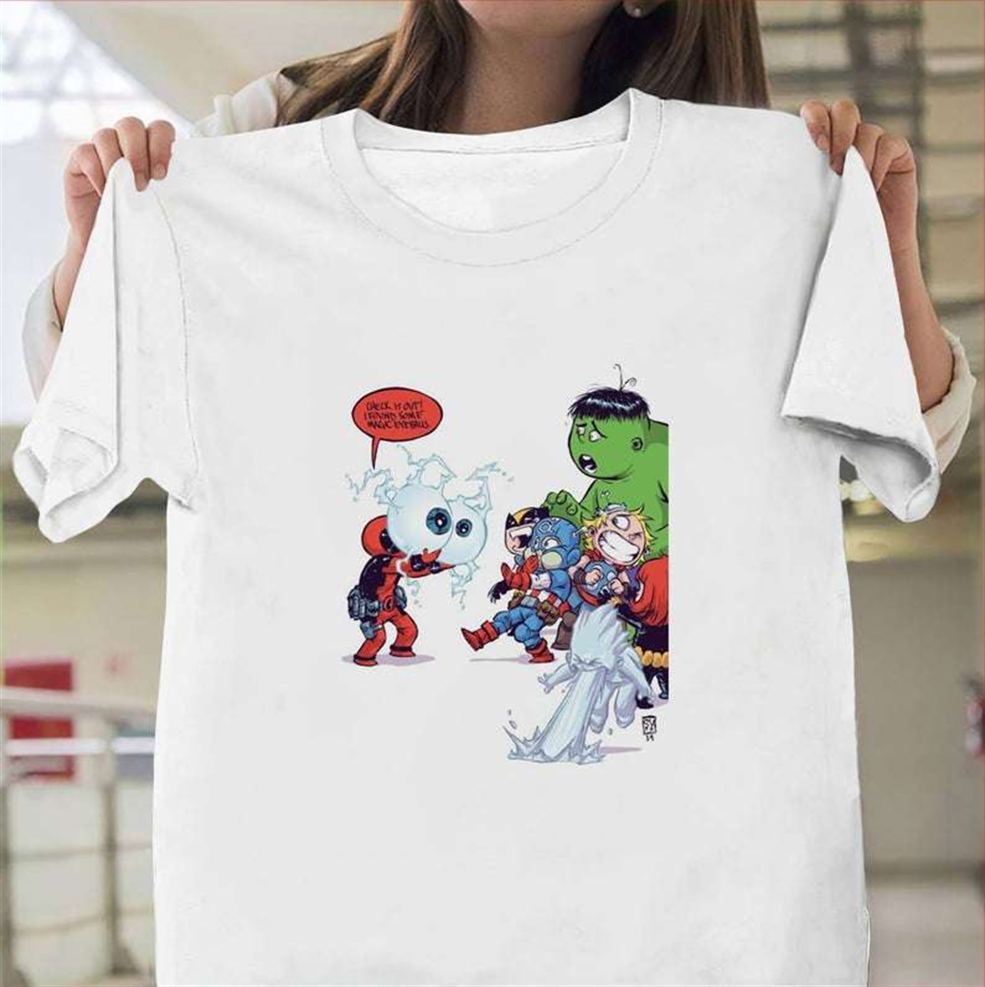 Marvel The Avengers Baby Style T Shirt Plus Size Up To 5x