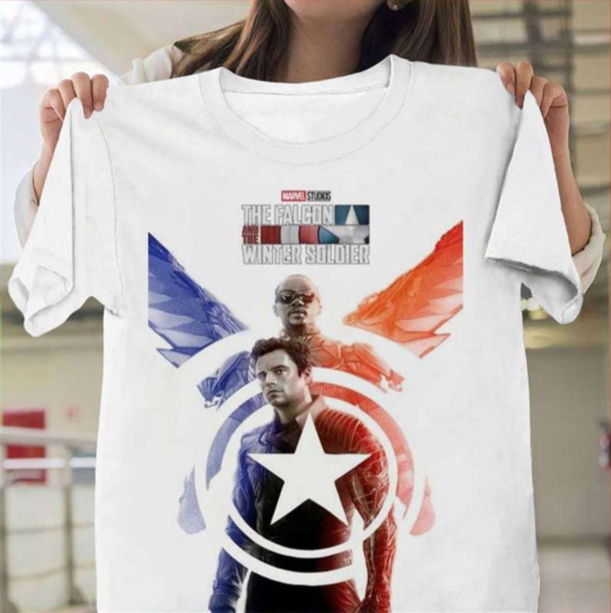 Marvel The Falcon And The Winter Soldier Falcon Captain America T Shirt Full Size Up To 5xl