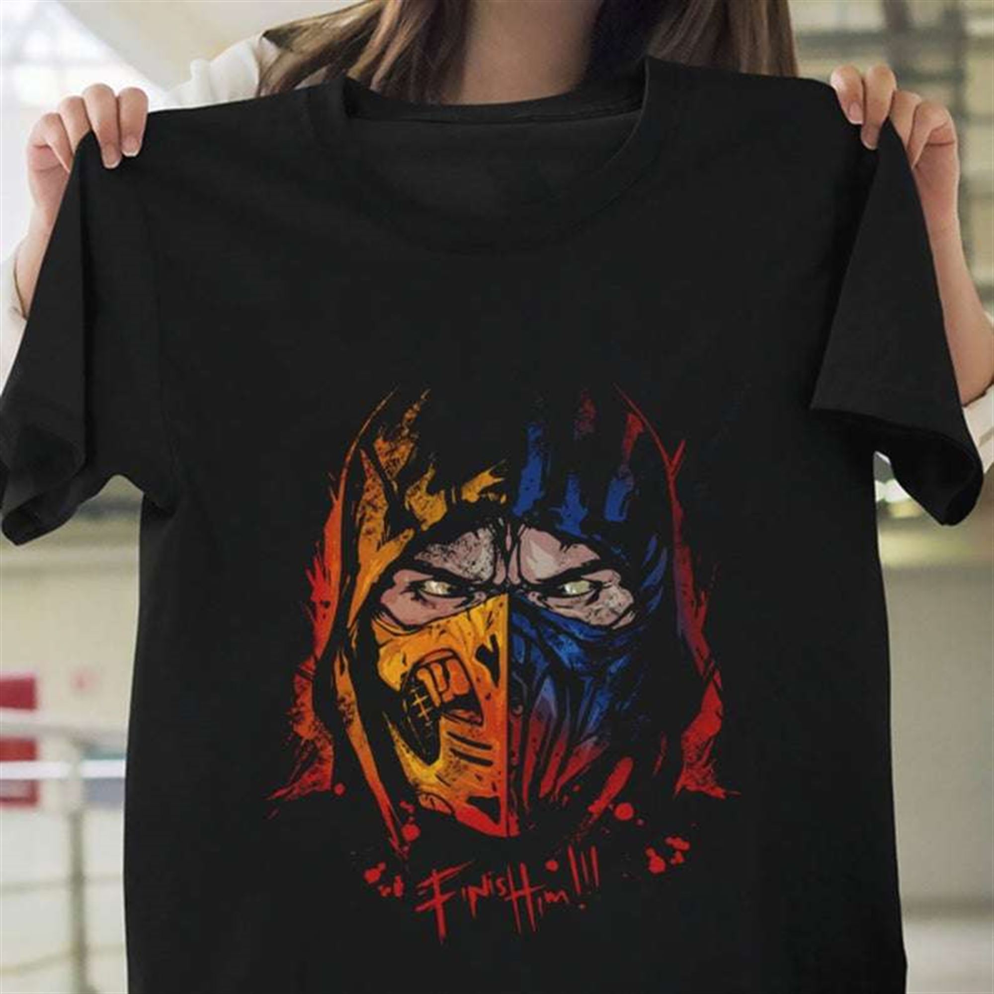 Mortal Kombat Game T-shirt Size Up To 5xl