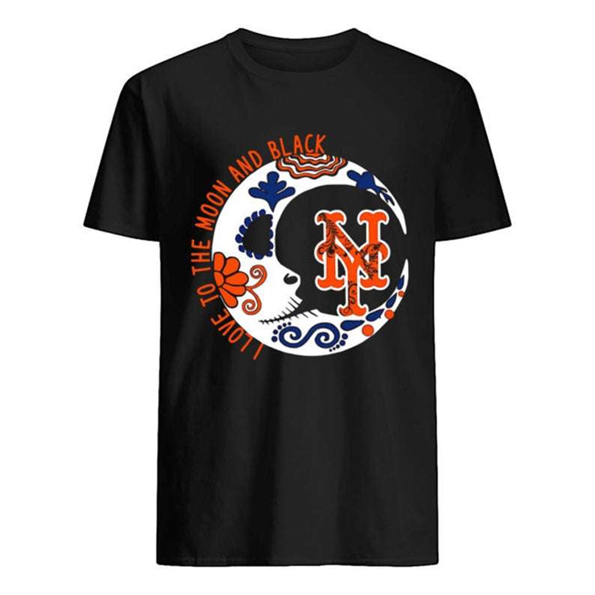 New York Mets I Love To The Moon T-shirt Plus Size Up To 5x