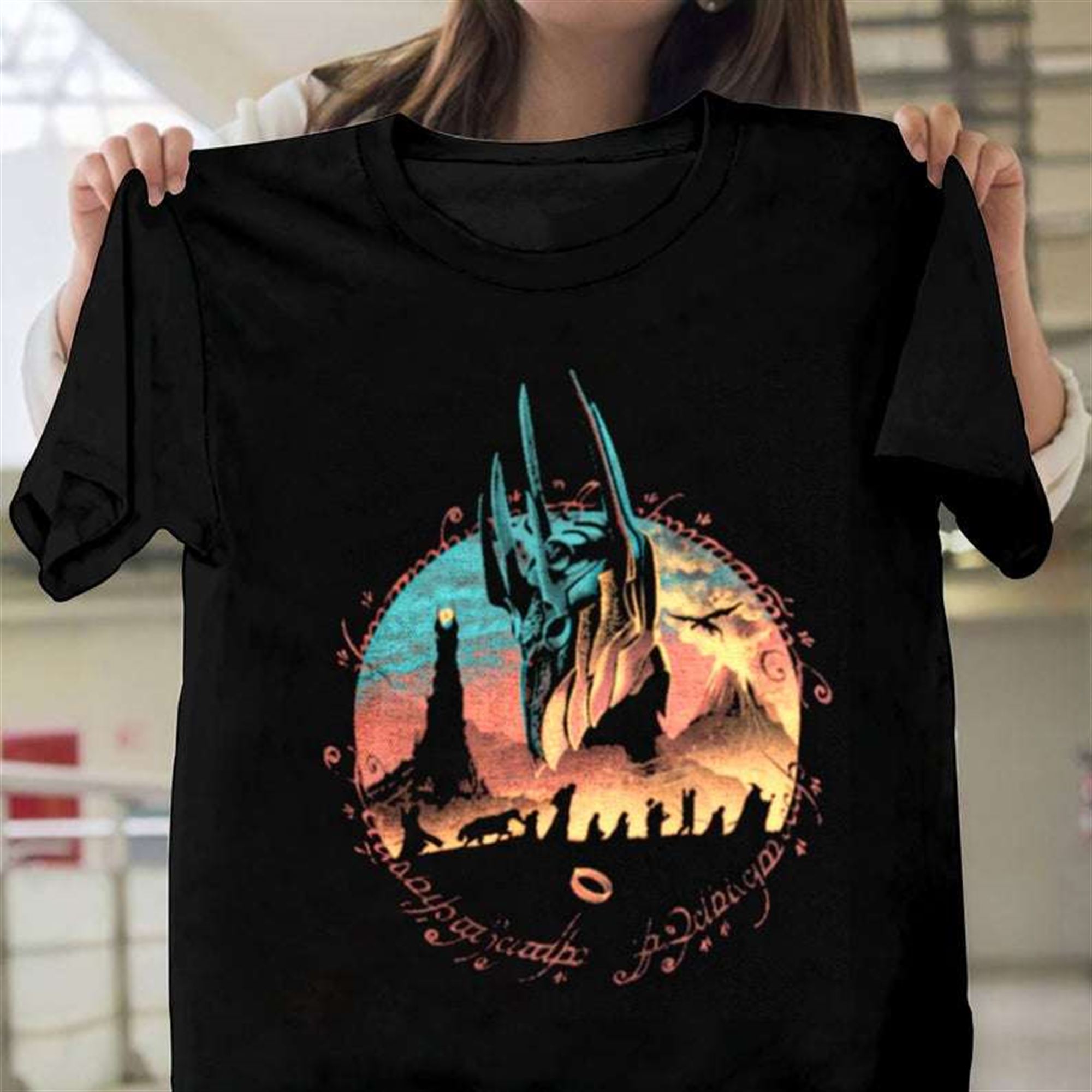 Sauron Lord Of The Rings T-shirt Plus Size Up To 5x