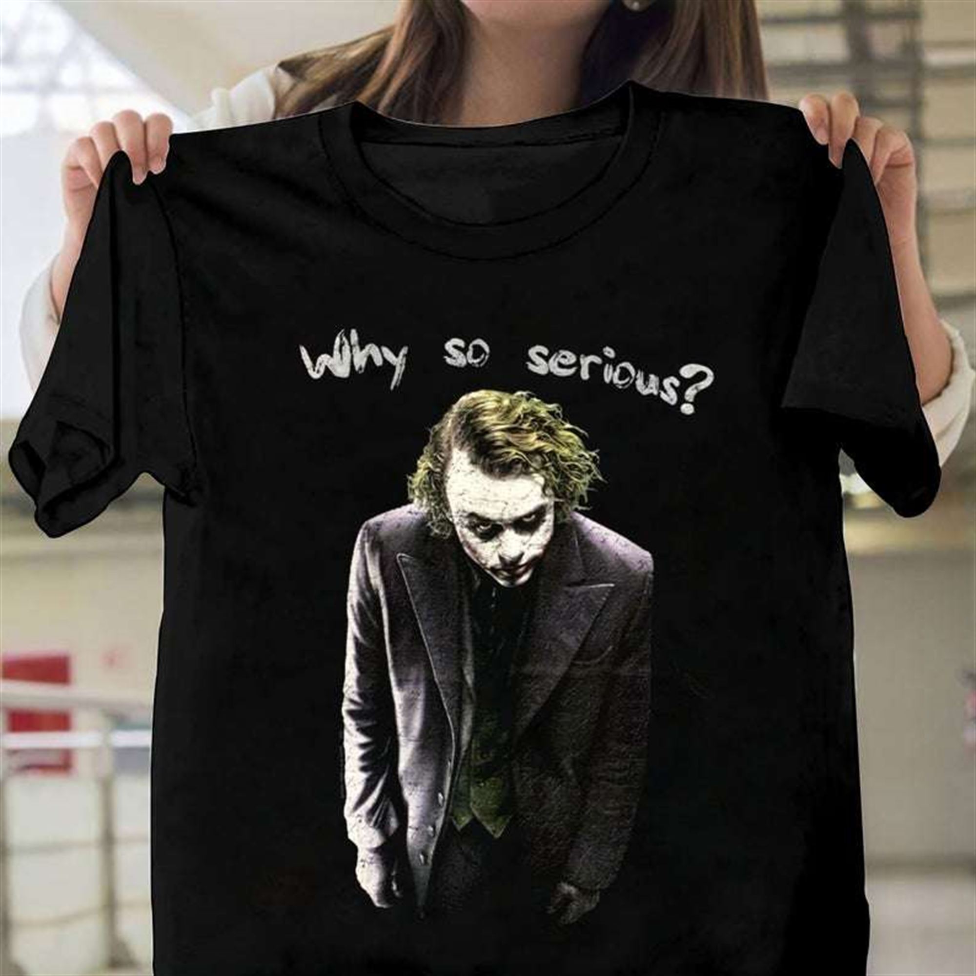The Joker Why So Serious T-shirt Plus Size Up To 5x