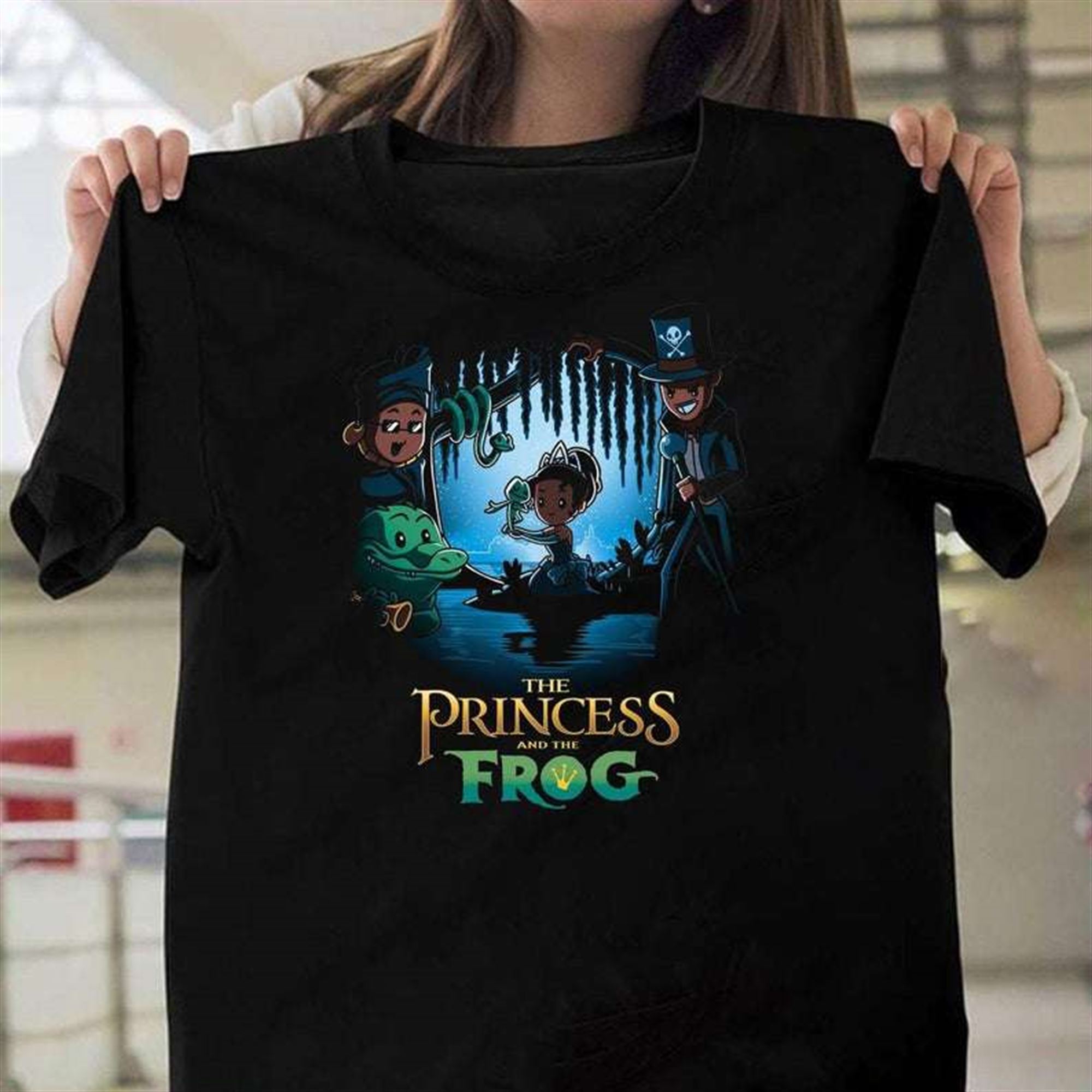 The Princess And The Frog T Shirt Full Size Up To 5xl