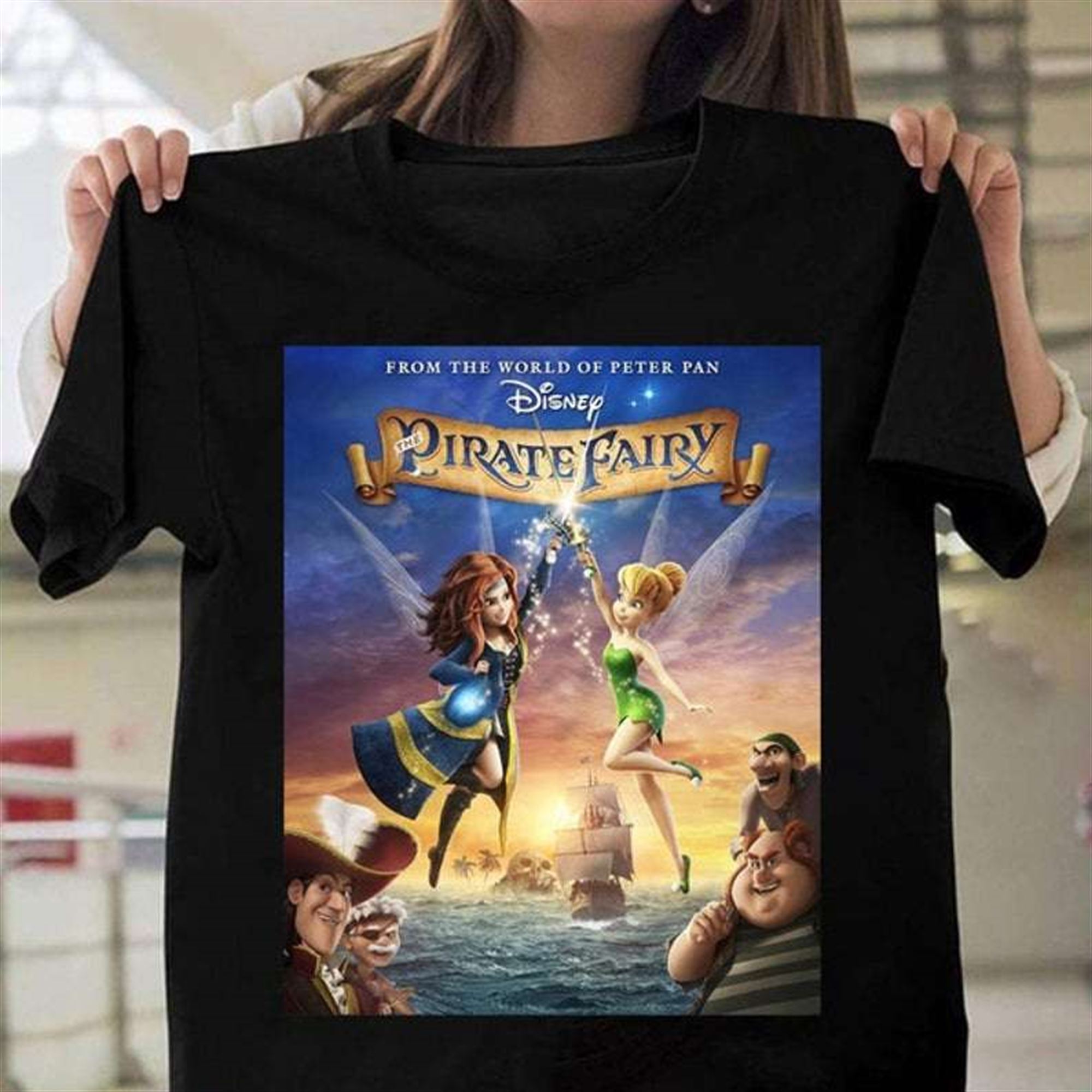 Tinker Bell Peterpan Pirates Fairy T Shirt Size Up To 5xl